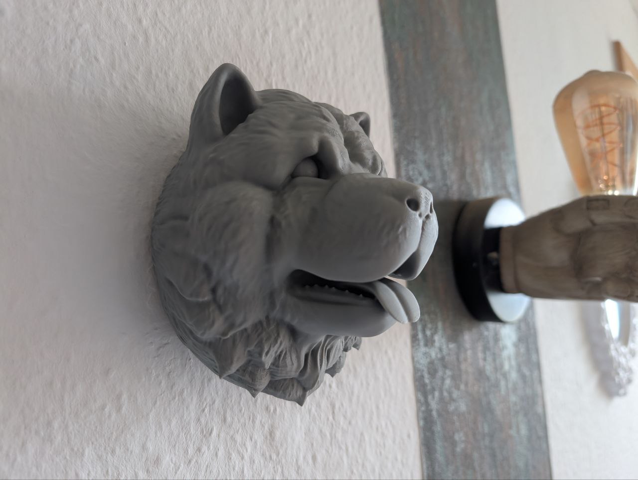 Chow Chow Wanddekoration - 3D Druck – Bild 2