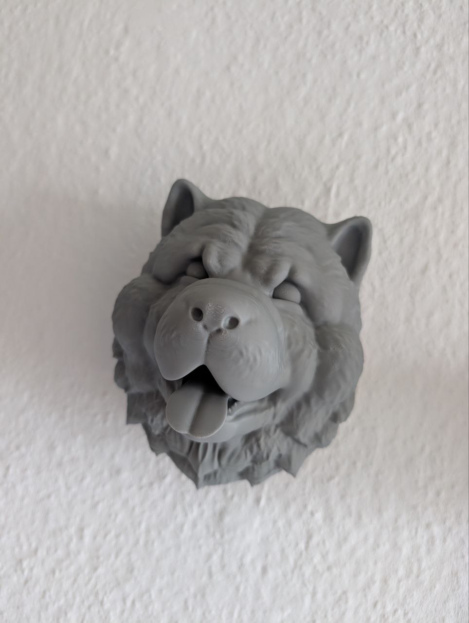 Chow Chow Wanddekoration - 3D Druck – Bild 3
