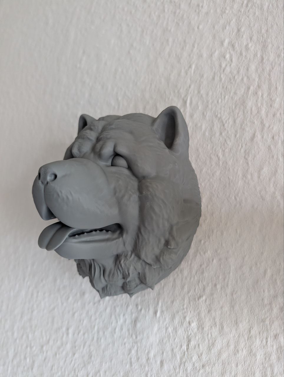 Chow Chow Wanddekoration - 3D Druck